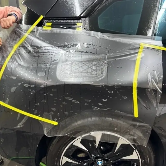 BMW iX 무광 PPF 시공 사진 5