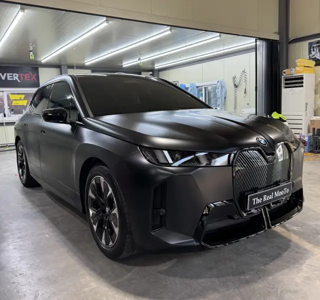 BMW iX 무광 PPF 시공 사진 8
