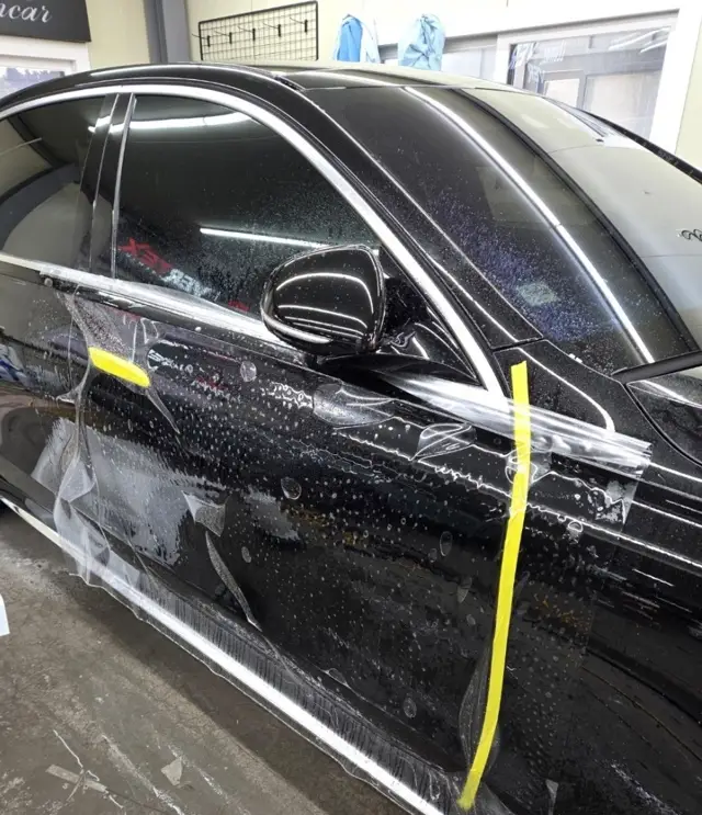 벤츠 S500 전체 PPF 시공 사진 3